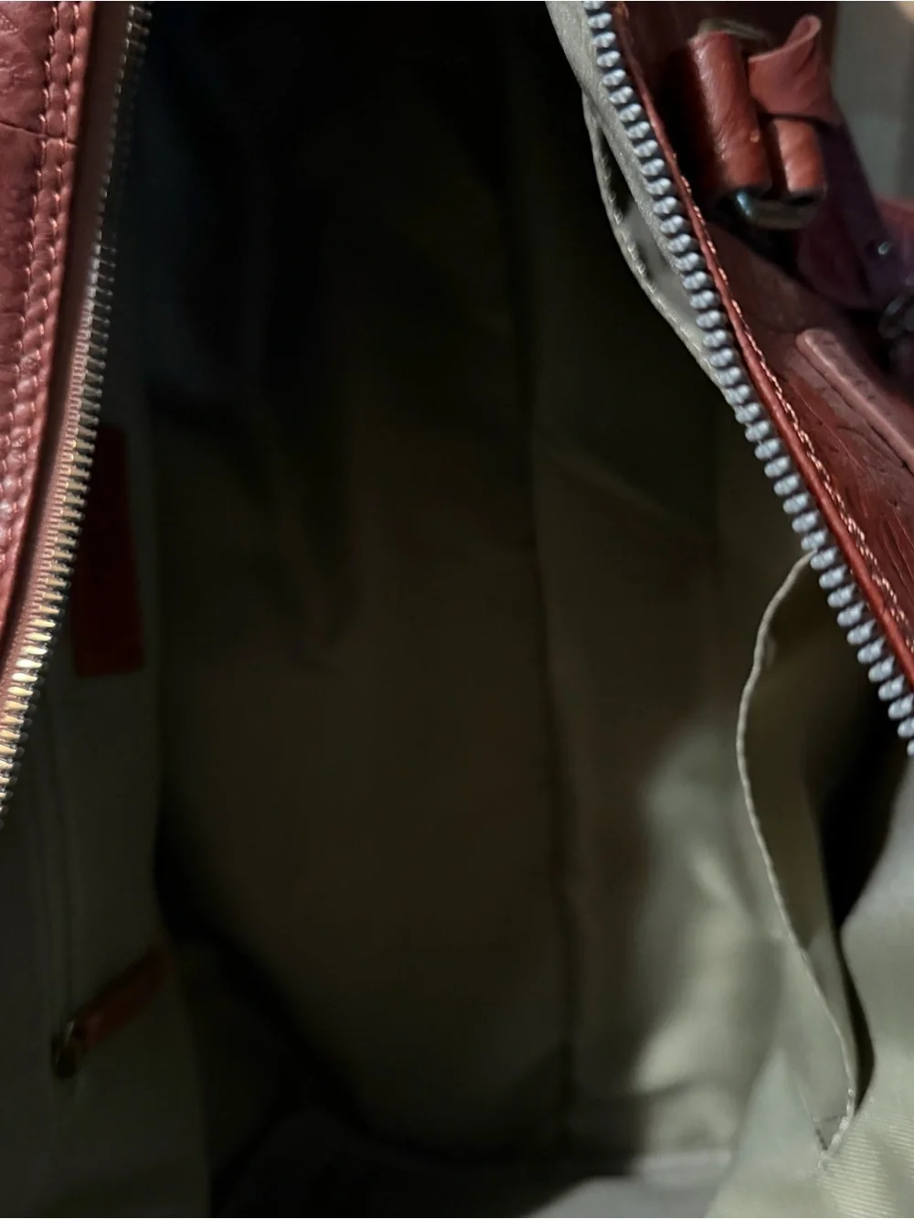 American Leather Company Travel Bag